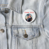 Donald Trump Ronde Button 5,7 Cm (In situ)