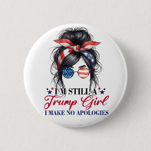 Donald Trump Ronde Button 5,7 Cm