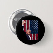 Donald Trump Ronde Button 5,7 Cm (Voorkant /achterkant)