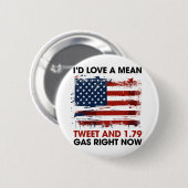 Donald Trump Ronde Button 5,7 Cm (Voorkant /achterkant)