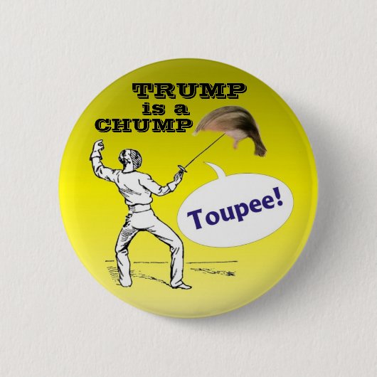 Donald Trump Ronde Button 5,7 Cm (Voorkant)