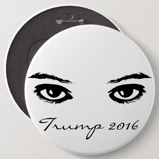 Donald Trump Ronde Button 6,0 Cm (Voorkant /achterkant)