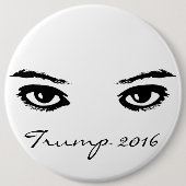 Donald Trump Ronde Button 6,0 Cm (Voorkant)
