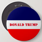 Donald Trump Ronde Button 6,0 Cm (Voorkant /achterkant)