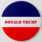 Donald Trump Ronde Button 6,0 Cm (Voorkant)