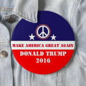 Donald Trump Ronde Button 6,0 Cm (In situ)