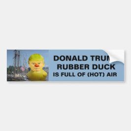 Donald Trump Rubber Yellow Duck Bumpersticker