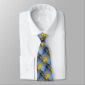 Donald Trump Rubber Yellow Duck Necktie Stropdas (Gebonden)
