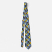 Donald Trump Rubber Yellow Duck Necktie Stropdas (Achterkant)