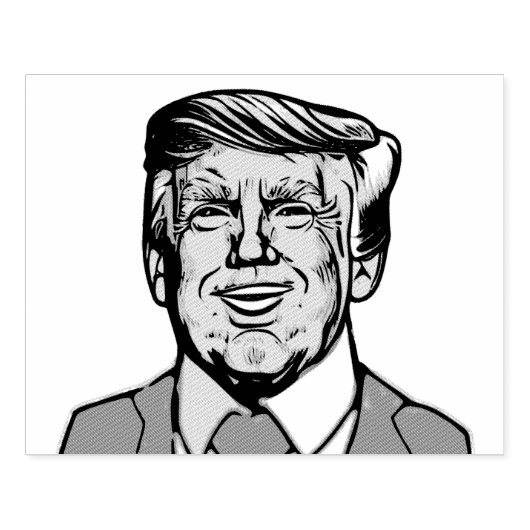 DONALD TRUMP RUBBERSTEMPEL (Afrduk)