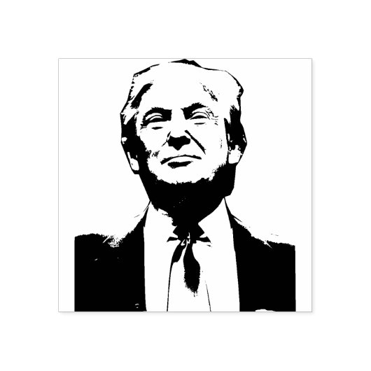 Donald Trump Rubberstempel (Afrduk)