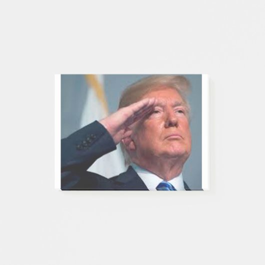 Donald Trump Salutes Post-it® Notes (Voorkant)