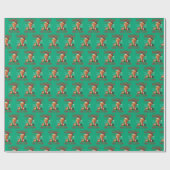 Donald Trump Santa hat Make Christmas Great Again Cadeaupapier (Vlak)