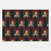 Donald Trump Santa hat Make Christmas Great Again Inpakpapier Vel (Voorkant 2)