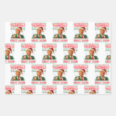 Donald Trump Santa hat Make Christmas Great Again Inpakpapier Vel (Voorkant)