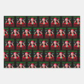 Donald Trump Santa Hat Make Christmas Great Again Inpakpapier Vel (Voorkant 3)
