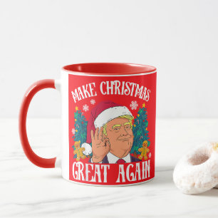 Donald Trump Santa Maak kerst weer geweldig Mok