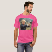 Donald Trump schiet op vijanden T-shirt (Voorkant volledig)