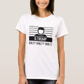 Donald Trump Schuldige T-shirt (Voorkant)