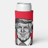 DONALD TRUMP SELTZER BLIKJESKOELER (Seltzer Voorkant)