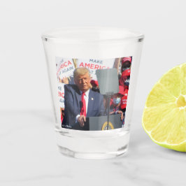 Donald Trump Shot Glas