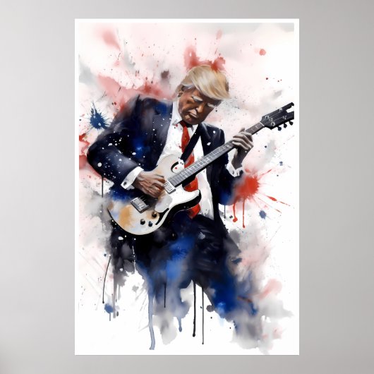 Donald Trump Shredding Poster (Voorkant)