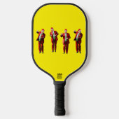 Donald Trump Shuffle Kerstmis Pickleball Paddle (Voorkant)