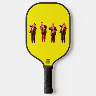 Donald Trump Shuffle Kerstmis Pickleball Paddle