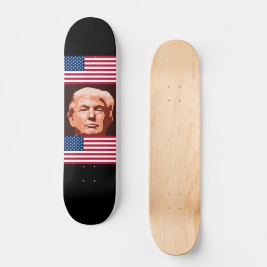 DONALD TRUMP SKATEBOARDS (Voorkant)