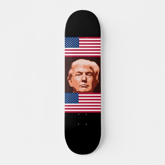 DONALD TRUMP SKATEBOARDS (Voorkant)