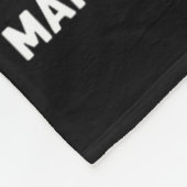 Donald Trump Skiing America - Maak skiën geweldig  Fleece Deken (Hoek)