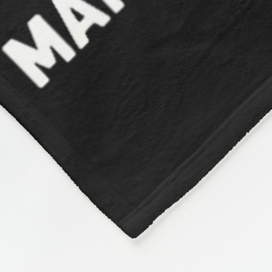 Donald Trump Skiing America - Maak skiën geweldig  Fleece Deken (Hoek)