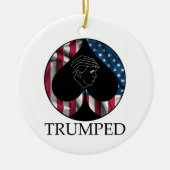 Donald Trump Spade Trumped Keramisch Ornament (Voorkant)