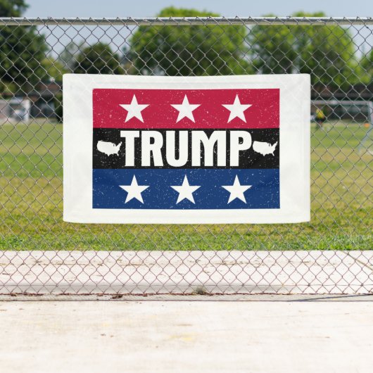Donald Trump Spandoek (Insitu)