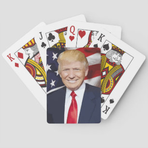 DONALD TRUMP-speelkaarten Pokerkaarten