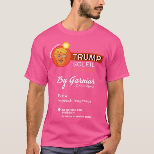 Donald Trump Sun Cream - Grappige Trump Merchandis T-shirt (Voorkant)