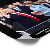 Donald Trump Swearing-In als President Poster (Hoek)