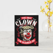 Donald Trump T Shirt Funny Clown Verzet Mannen Vro Kaart (Gele Bloem)