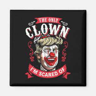Donald Trump T Shirt Funny Clown Verzet Mannen Vro Magneet