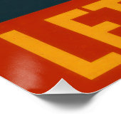 Donald Trump "TACO" Chicken Out Political Satire Perfect Poster (Hoek)