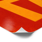 Donald Trump "TACO" Chicken Out Political Satire Perfect Poster (Hoek)