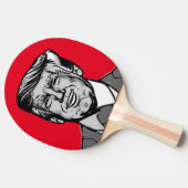 DONALD TRUMP TAFELTENNISBATJE (Zijkant)