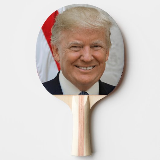 Donald Trump Tafeltennisbatje (Voorkant)