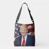 DONALD TRUMP TAS PURSE CROSSBAG (Voorkant)