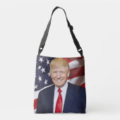 DONALD TRUMP TAS PURSE CROSSBAG (Achterkant)