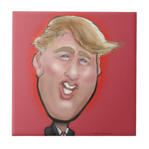 Donald Trump Tegeltje