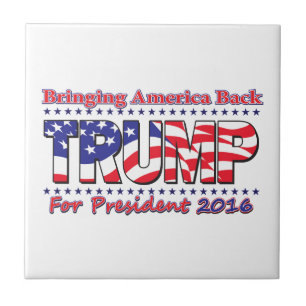 Donald Trump Tegeltje