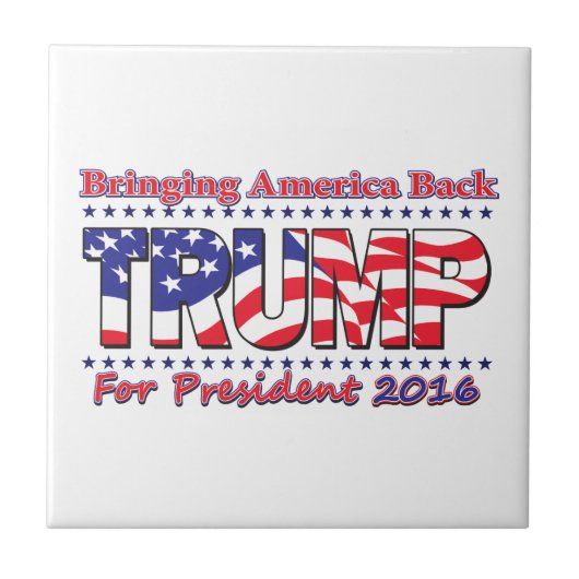 Donald Trump Tegeltje (Voorkant)