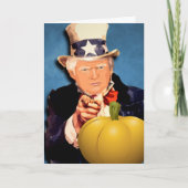 DONALD TRUMP THANKSGIVING KAARTEN (Voorkant)