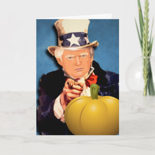 DONALD TRUMP THANKSGIVING KAARTEN
